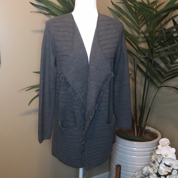 Talbots 100% Merino Wool Cardigan Knit Jacket - S - Picture 16 of 17